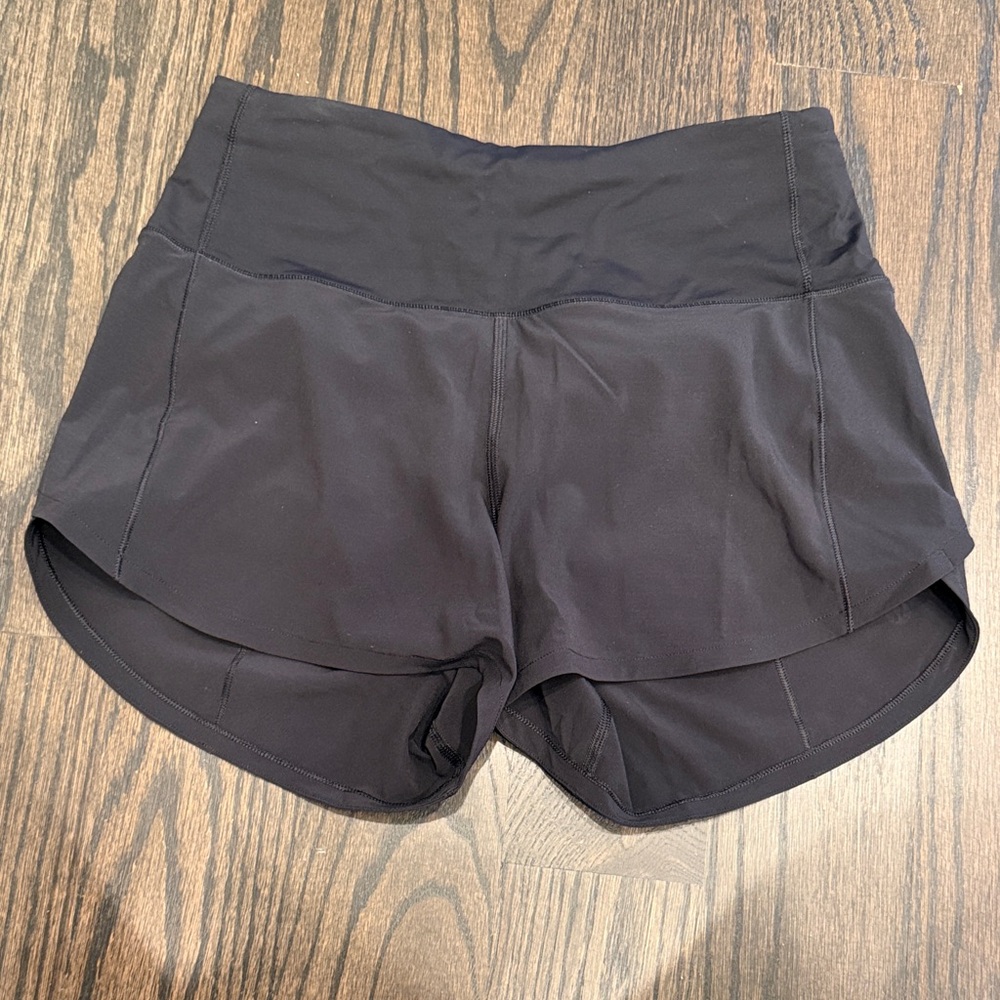 Lululemon High Rise Speed Up Shorts